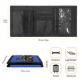 thumbnail image 6 of CHAQLIN Polyester Fabric Trifold Card Wallet with Velcro Secure Toddler Wallet for Outdoor, Dinosaur Pattern Kids Trifold Wallet, 6 of 6