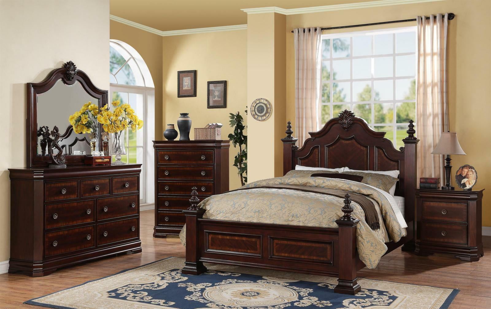 solid wooden bedroom furniture