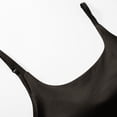thumbnail image 5 of Annhoo Tank Tops for Women Crewneck Solid Color Lightweight Sleeveless Pajama Shirts with Bra Loungewear Clothes, 5 of 6
