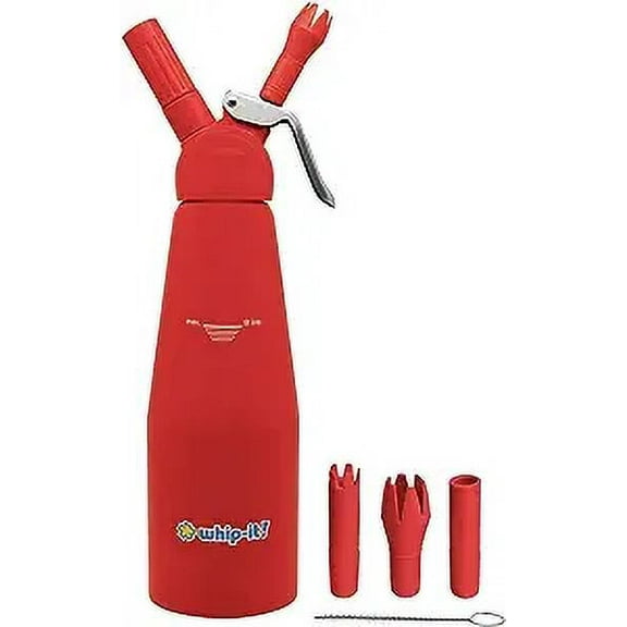 1L Whip-It! Armor Dispenser, Red