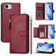 thumbnail image 3 of Funda para iPhone SE 4th 2024 Cartera de Mano con Cremallera y Correa Cruzada Desmontable, 3 of 5