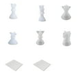 thumbnail image 4 of serony Échecs Moule DIY Anti-Adhésif Remplacement Résistant à la Chaleur Moderne Moule d'Échecs Résine Moderne Internationale Échecs Artisanat Fabrication Moule Accessoires Type 3, 4 of 9