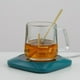 thumbnail image 4 of Calentador de tazas eléctrico Almohadilla de calentamiento de agua Temperatura Taza Almohadilla calefactora Taza de Calentador Verde, 4 of 9