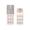 KPN03K, variant on KISS NEW YORK Press&Go Press-On Manicure Fake Nails, Glitter French Tip Short Round Shape Nail Kit, One-Step Super Hold No-Glue Mani, Includes Prep Pad, Mini File, Manicure Stick, 30 Pcs, 12 Sizes