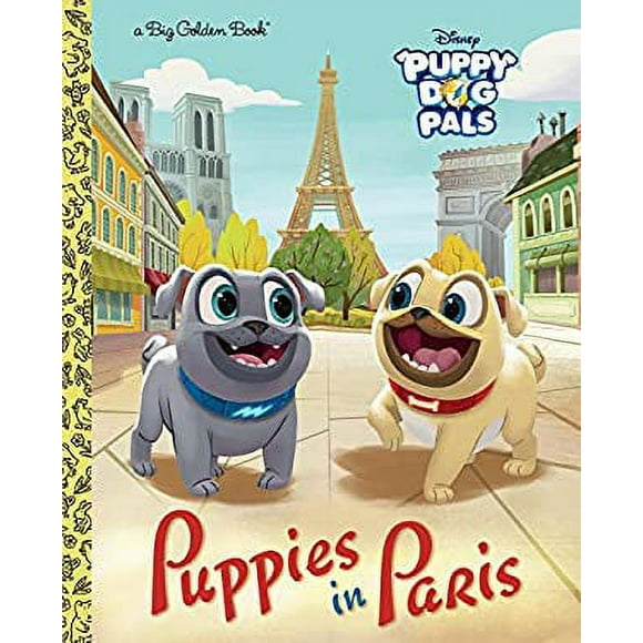 Pre-Owned Puppies in Paris (Disney Junior: Puppy Dog Pals) 9780736438421