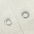 thumbnail image 6 of Barossa Design Embossed Soft Fabric Shower Curtain Liner - Cream, 70" x 72", 6 of 7