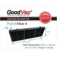 thumbnail image 2 of GoodVac Odor Filter Replacement for Oreck XL Tabletop Pro Air Purifiers, AP1PKP, 2 of 3