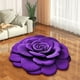 thumbnail image 3 of Sofa Vama Ropa de Cama Alfombra de flores 3D suave y antideslizante para comedor, dormitorio, hogar for Navideño, 3 of 4