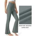 thumbnail image 4 of (2 pack) FITOP Flare Yoga Pants for Women Buttery Soft High Waist Bootcut Pants Workout Leggings, 4 of 10