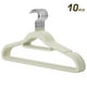 thumbnail image 1 of Mimifly Paquete de 10 Perchas de Terciopelo, Perchas Antideslizantes Que Ahorran Espacio con Ganchos Giratorios de 360°, 1 of 6