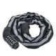 thumbnail image 1 of Candado codificado antirrobo para bicicleta, candado de Cable para bicicleta, sin llave, cinco contraseñas, negro reflectante YUNYI BRAND  Deportes, 1 of 8