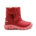 thumbnail image 3 of Hunter Boys Intrepid Insulated Snow Boots, Vital Burgundy \ Purring Pink,3 M US, 3 of 7