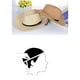 thumbnail image 5 of Sombrero De Paja De Verano Plegable 2x Trenzado De Vaquero Al Aire Libre De Vaquero Para Hombres Mujeres Sunnimix sombreros de sol para mujer, 5 of 8