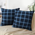 thumbnail image 3 of LALILO Throw Pillow Covers Winter Buffalo Plaid Classic Buffalo Cushion Cover 18" x 18", 2 Pack, 3 of 6