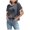 Dark Gray, variant on Tkrady Kids Girls Summer New Comfortable Loose Short Sleeve Top, Sizes 1-13 Years