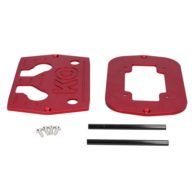Bandeja de retención de batería soporte de batería Anticorrosión Robusto Fácil instalación para baterías Optima 34/78 Rojo Amonsee Otros