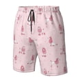 thumbnail image 4 of Balery Poodle Dog Traje de Baño Estilo Hawaiano para Hombre, Shorts de Secado Rápido con Bolsillos-Small, 4 of 6