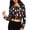 Colorful Flowers Hearts, variant on Women Crop Hoodie Pullover Halloween Spider Web Ghosts Drawstring Crewneck Short Sweatshirt Fashion Novelty Daily Outdoor Wear Clothing Size L
