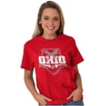 thumbnail image 4 of Ohio OH Pride Gameday Spirit Cool Men's Graphic T Shirt Tees Brisco Brands M, 4 of 6