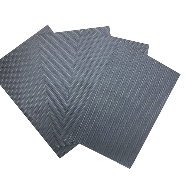 Yuarrent Forro para refrigerador de 16 piezas, alfombrilla recortable para armario, estantería, alfombrillas impermeables, accesorio para el hogar, Suministros de limpieza para el hogar Gris Yuarrent HA066831-05