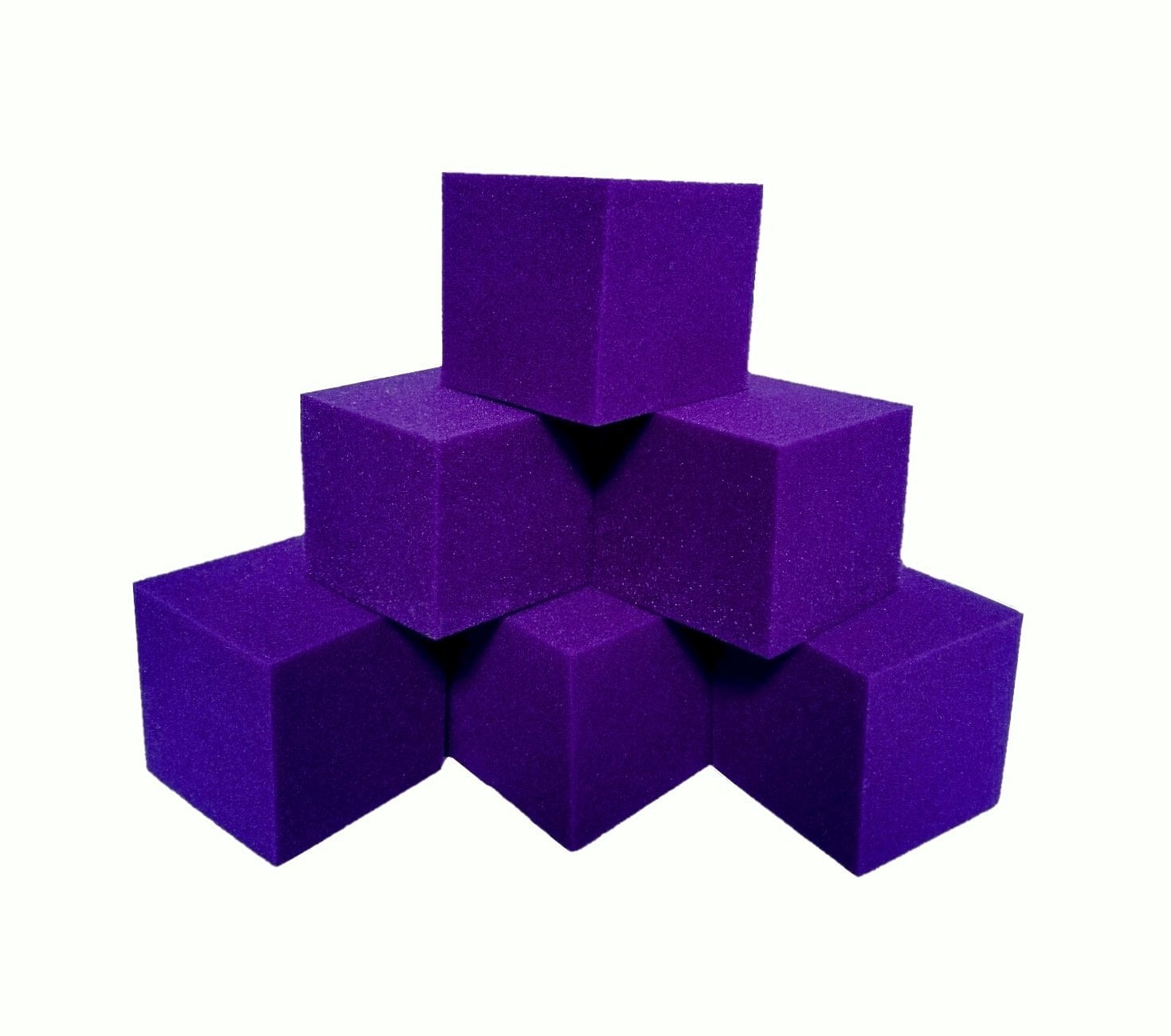 Foam Pit Blocks/Cubes 1000 pcs. (PURPLE) 6x6x6 (1536) Flame Retardant  Pit Foam Blocks For Skateboard Parks, Gymnastics Companies, and Trampoline  Arenas 