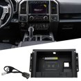 thumbnail image 2 of F-150 2015-2021 Car Charger Phone Fast Charging Pad For Ford F150 2015-2020 LHD Only, 2 of 6