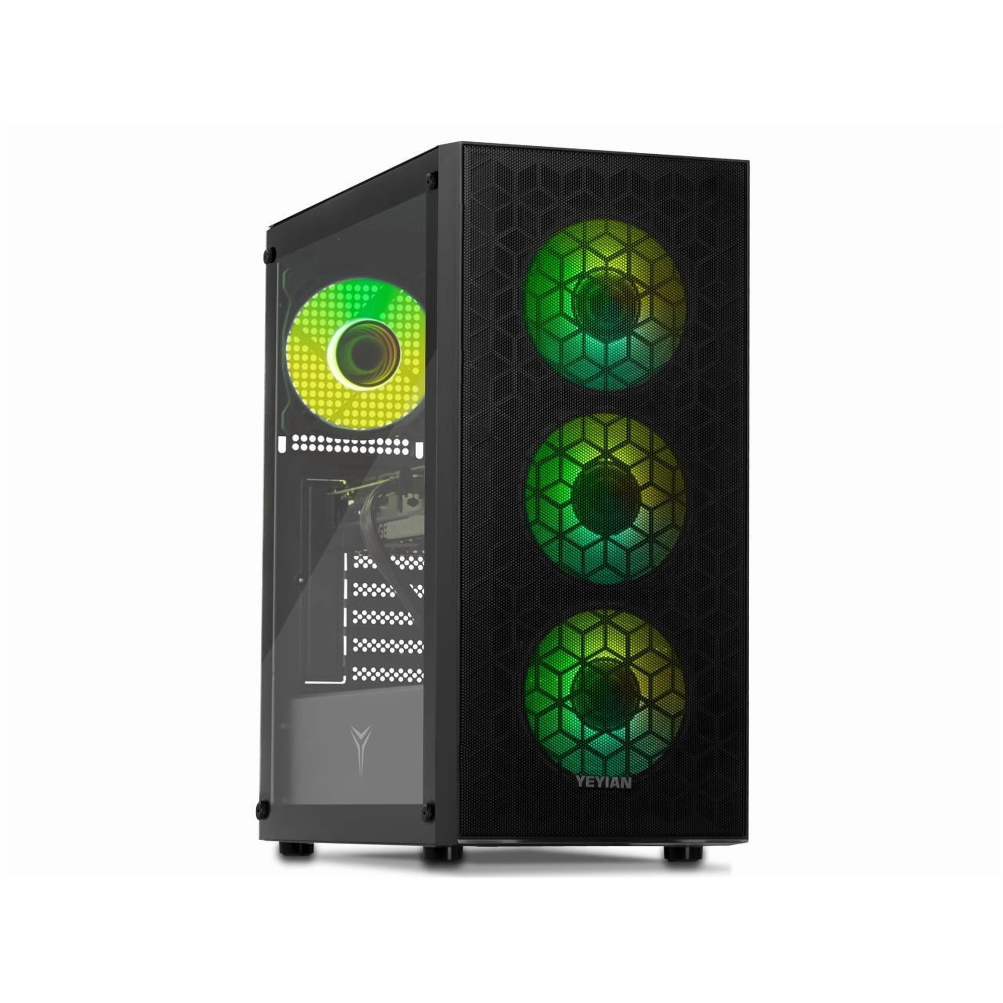 YEYIAN Gaming Desktop PC YUMI INTEL Core i5-14400F GeForce RTX5060 8GB 32GB DDR5 1TB SSD 650W Gold PSU Windows 11 Home