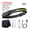 2set 3PC, variant on COB LED Induction Riding Headlamp Flashlight USB Rechargeable Waterproof Camping Headlight With All Perspectives Hunting Light