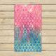 thumbnail image 1 of ABPHQTO Escamas de sirena Escamas de pescado Escamas de reptiles de verano brillantes Toallas, Baño de playa Piscina Sprot Toalla de spa de mano de viaje 40x70 cm, 1 of 1