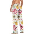 thumbnail image 6 of FREEAMG Owl Cotton Pajama Pant for Men, Super Soft Lightweight Lounge Pajama Bottoms Drawstring Sleepwear Pant with 2 Pockets, 6 of 7