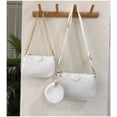 thumbnail image 2 of Fashion alligator women messenger bag designer wide strap shoulder bag luxury chain crossbody bag pu leather ladies 3 bags set, 2 of 6
