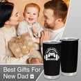 thumbnail image 2 of Fathers Day New Dad Gifts, New Dad Gifts for Men, First Time Dad Gifts from Wife, Expectant Dad Gifts, Gifts for New Dads of Daughters, Dad to Be Gifts 20oz Coffee Tumbler, 2 of 5