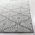 thumbnail image 3 of Safavieh Montauk Garland Geometric Runner Rug, Charcoal/Ivory, 2'3" x 7', 3 of 8