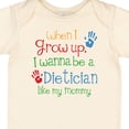 thumbnail image 4 of Inktastic Dietician Like Mommy Boys or Girls Baby Bodysuit, 4 of 5