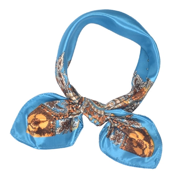 Sonducket Bufanda cuadrada Bufandas Cabeza Cuello Ropa Traje Decoración Impreso Portátil Plegable Vacaciones Regalo decorativo 90x90cm Type6 NO6