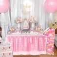 thumbnail image 6 of Wehilion Tulle Table Skirt Ruffle Tutu Table Cloth, LED Table Skirt for Rectangle Table for Baby Shower Wedding, Birthday Party Decoration, 6 of 7