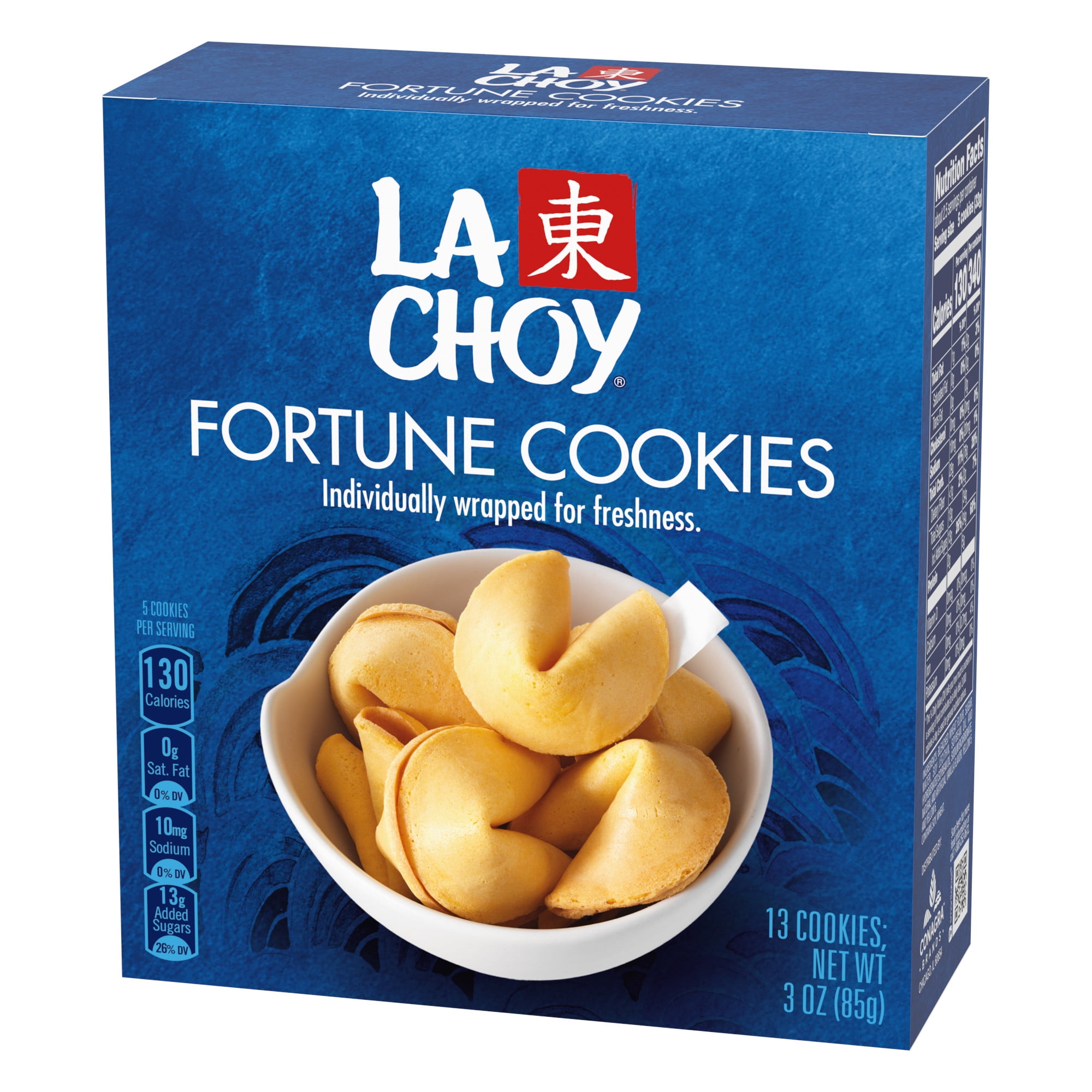 La Choy, Fortune Cookies, 3 Ounce, Sweet, Crispy, Individually