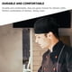 thumbnail image 2 of Gorro de chef transpirable, unisex, con lazos, universal, cómodo, 2 of 6