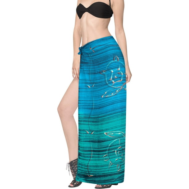 HAPPY BAY Women's Beach Wrap Swimsuit Pareo Cover up Bikini Wraps Summer Sarong Coverups for