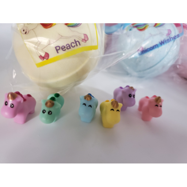 Spa Pure, Inc. Unicorns and Rainbows Bath Bomb Gift Set with 6