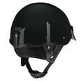 thumbnail image 3 of Casco Woljay Retro Half DOT certificado negro brillante (M), 3 of 4