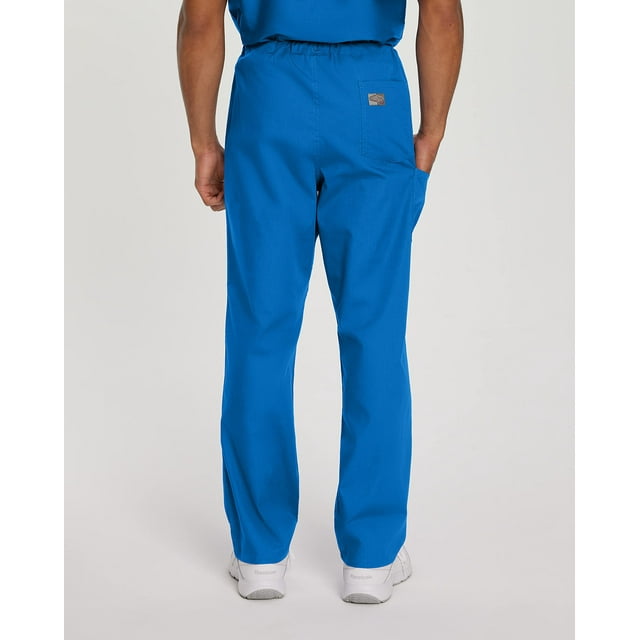 Landau Unisex Scrub Zone Classic Relaxed Fit Breathable Fade Resistant 2 Pockets Elastic Cargo Scrub, Style 85221