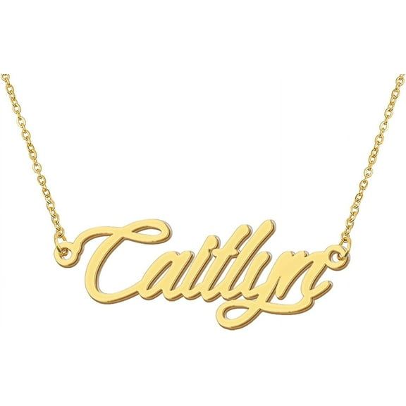 Personalized Name Necklace Custom Any Name Necklaces Jewelry For Womens New Mom Bridesmaid Gift[o3615]