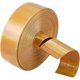 thumbnail image 1 of Correas de cuero metálico dorado de 5,5 yardas x 0,98" x 0,03", tira plana de cuero PU brillante, pelacables de cuero brillante, cordón para abalorios, cinta, suministros de cuero de doble cara, 1 of 1