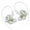 White, variant on ROZYARD Comfortable Fit Dynamic Driver Earbuds Delivering Quality Audios In Ear Headphone Suitable For Commuting Gym Workouts