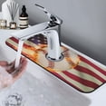 thumbnail image 7 of Sikiie Baseball Ball With Flag Splash Guard for Sink Faucet-1 PC Super Absorbent Fast Drying Mat Sink Gadgets-Splash Guard for Kitchen, Sink Mat, 7 of 7