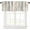Grange Porte-21, variante sur Cantonnières Rustiques en Planches de Bois Rideaux Feuilles Vertes sur Planches de Bois Vintage Campagne Grunge Porte de Grange Cantonnière Courte pour Cuisine Chambre Salle de Bain avec Passe-Tringle, un Panneau 54X18 Pouces