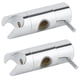 thumbnail image 3 of Soporte ajustador para cabezal de ducha de baño, cromado, 2 uds., 3 of 8
