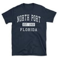 thumbnail image 1 of North Port Florida Classic Established Men's Cotton T-Shirt, 1 of 1