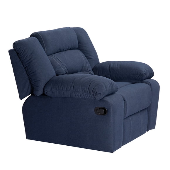 Sillón Reclinable TRINITY Bumer 1 Plaza Azul Marino